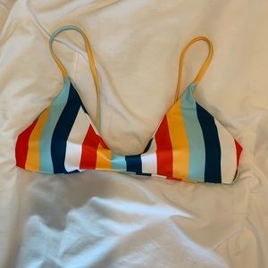 Multi-colored Bikini Top